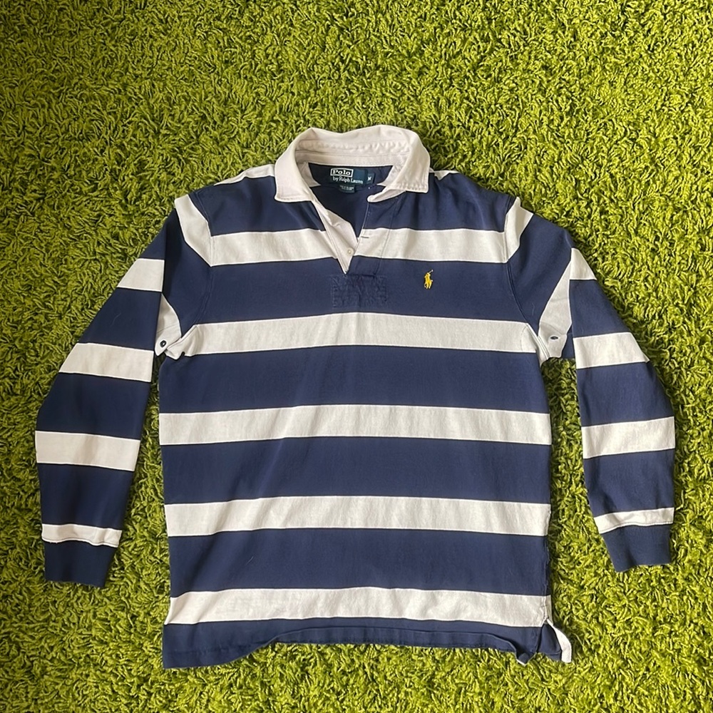 Vintage Polo Ralph Lauren Navy Longsleeve Tshirt